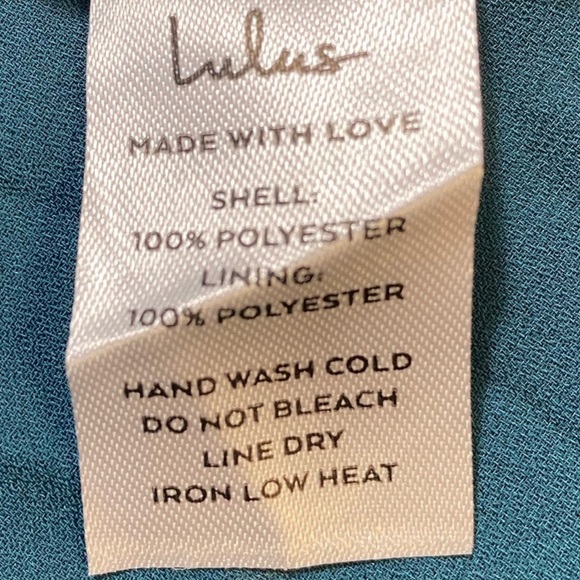 Lulus Essence of Style Teal Green Maxi Dress XL - Picture 12 of 13